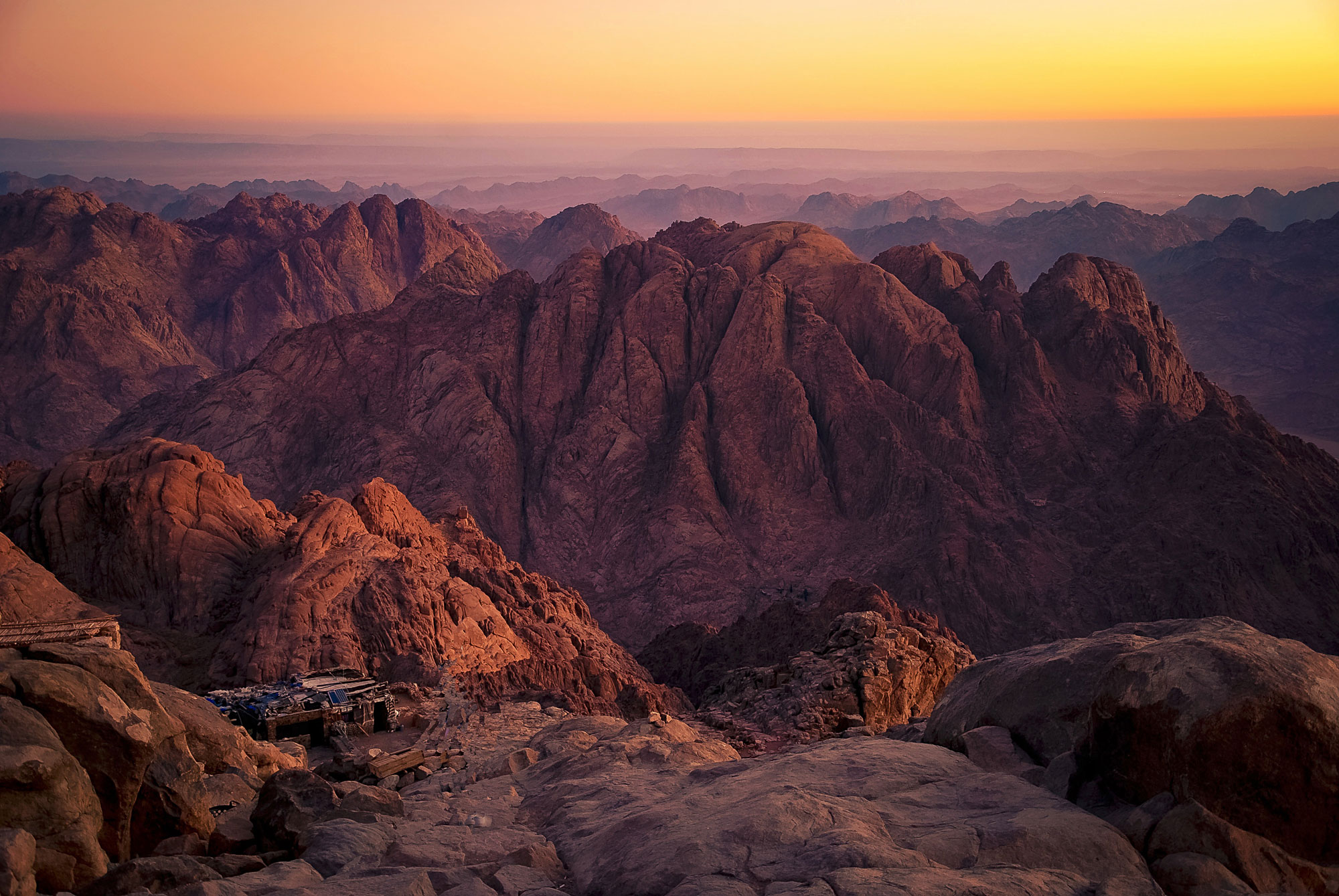 摩西 何烈山 西奈山 Mount Sinai Jebel Musa
