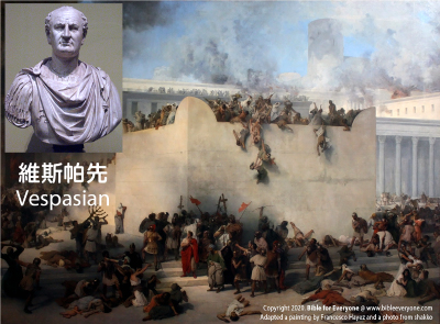維斯帕先 Vespasian (羅馬皇帝), 羅馬帝國：皇帝時間軸