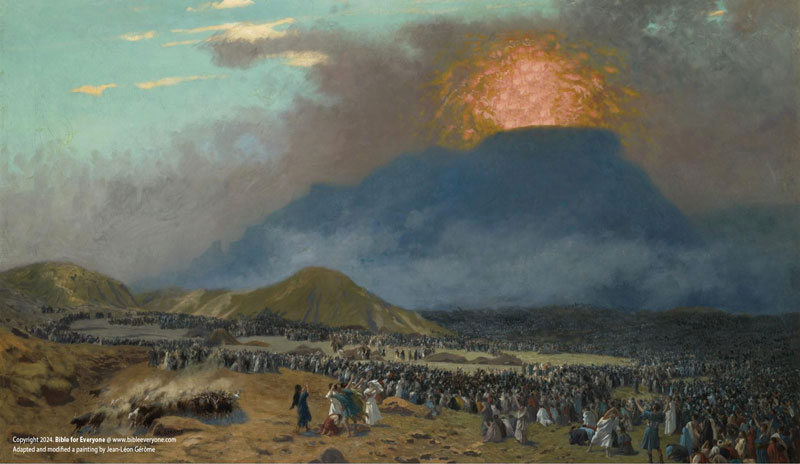 西奈山 Mount Sinai (山), 摩西出埃及之旅