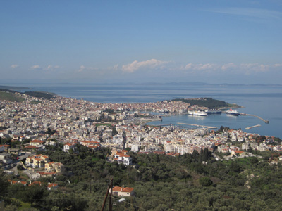 米推利尼 Mytilene (海島), 保羅第3次旅程