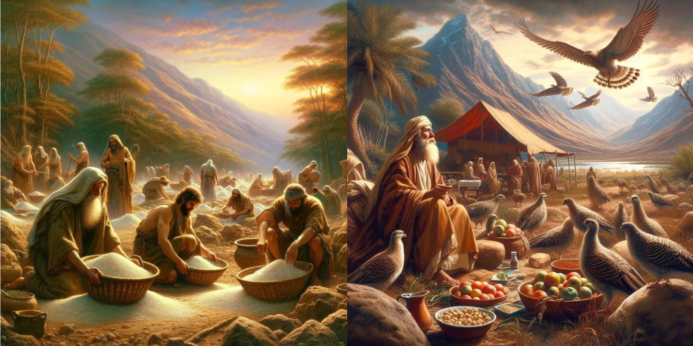 汛的曠野 Sin (曠野), 摩西出埃及之旅